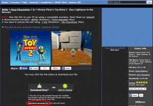 Download Gratis Playstation 1 Spil Screenshot