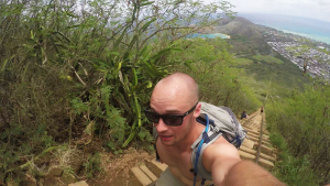 Koko head crater hiki, Hawaii