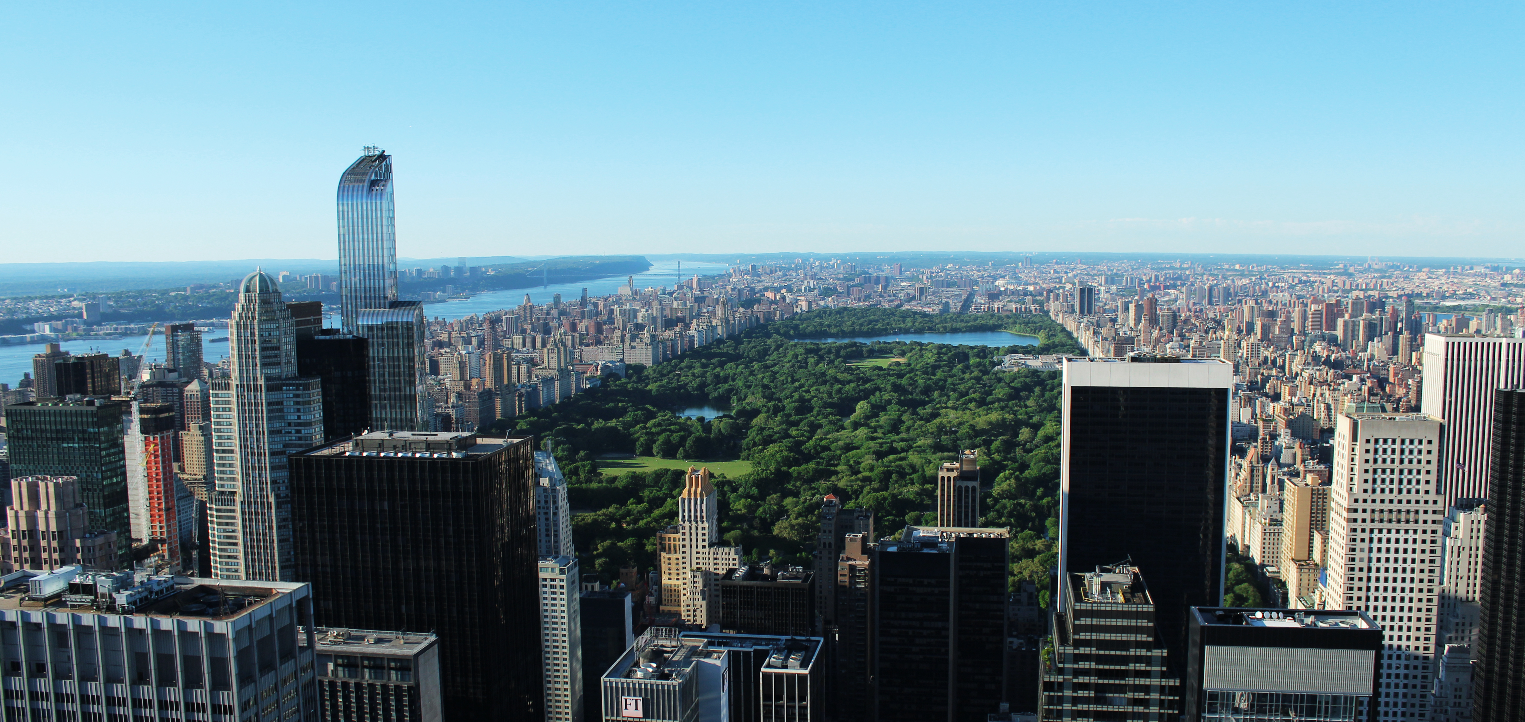 Central Park fra Rockefeller (top of the rock), New York