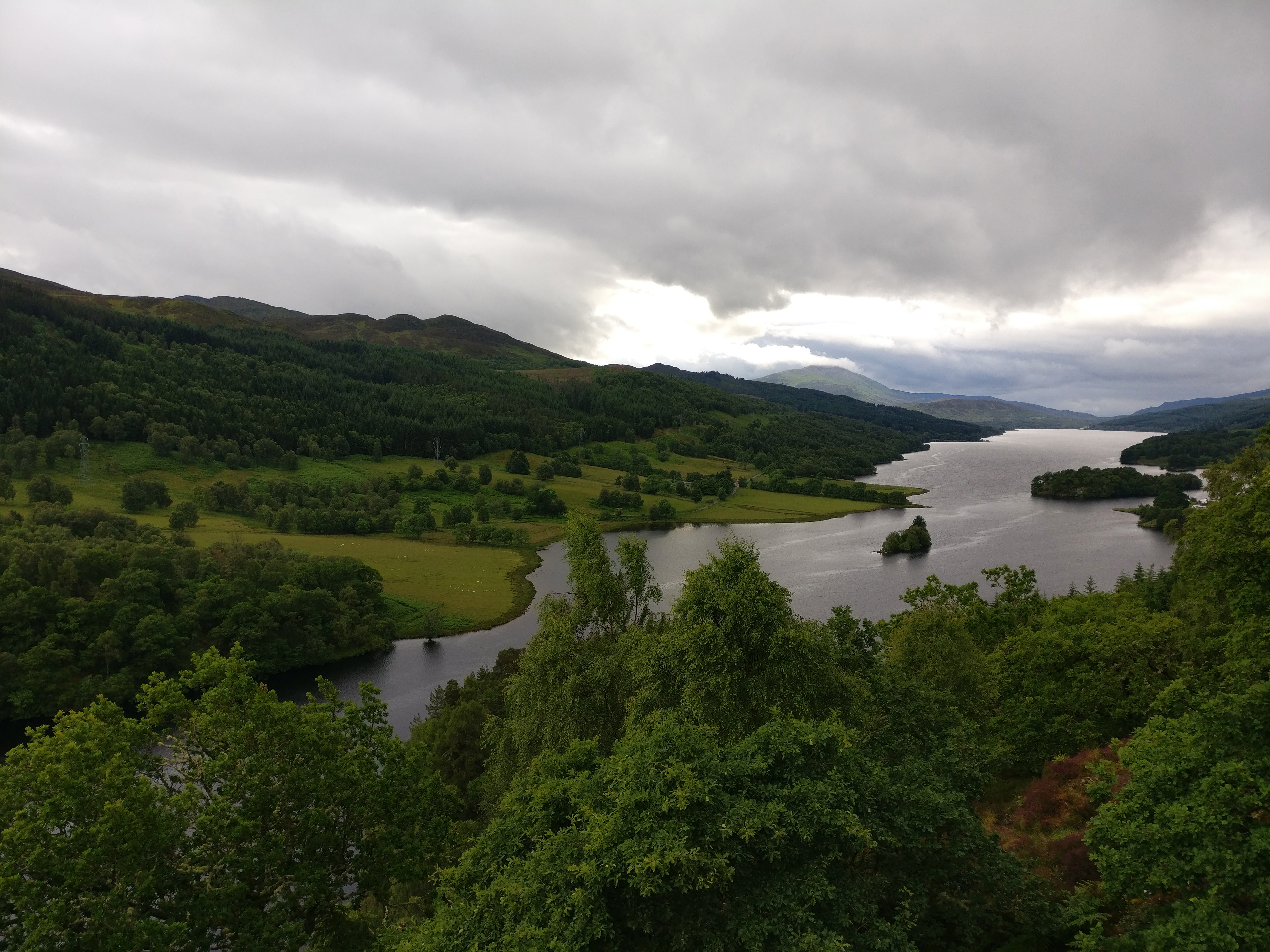 Queens View i Skotland